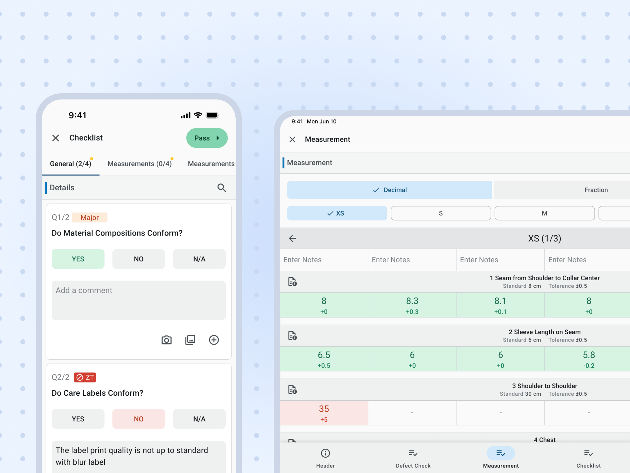 Designing Inspection Mobile App