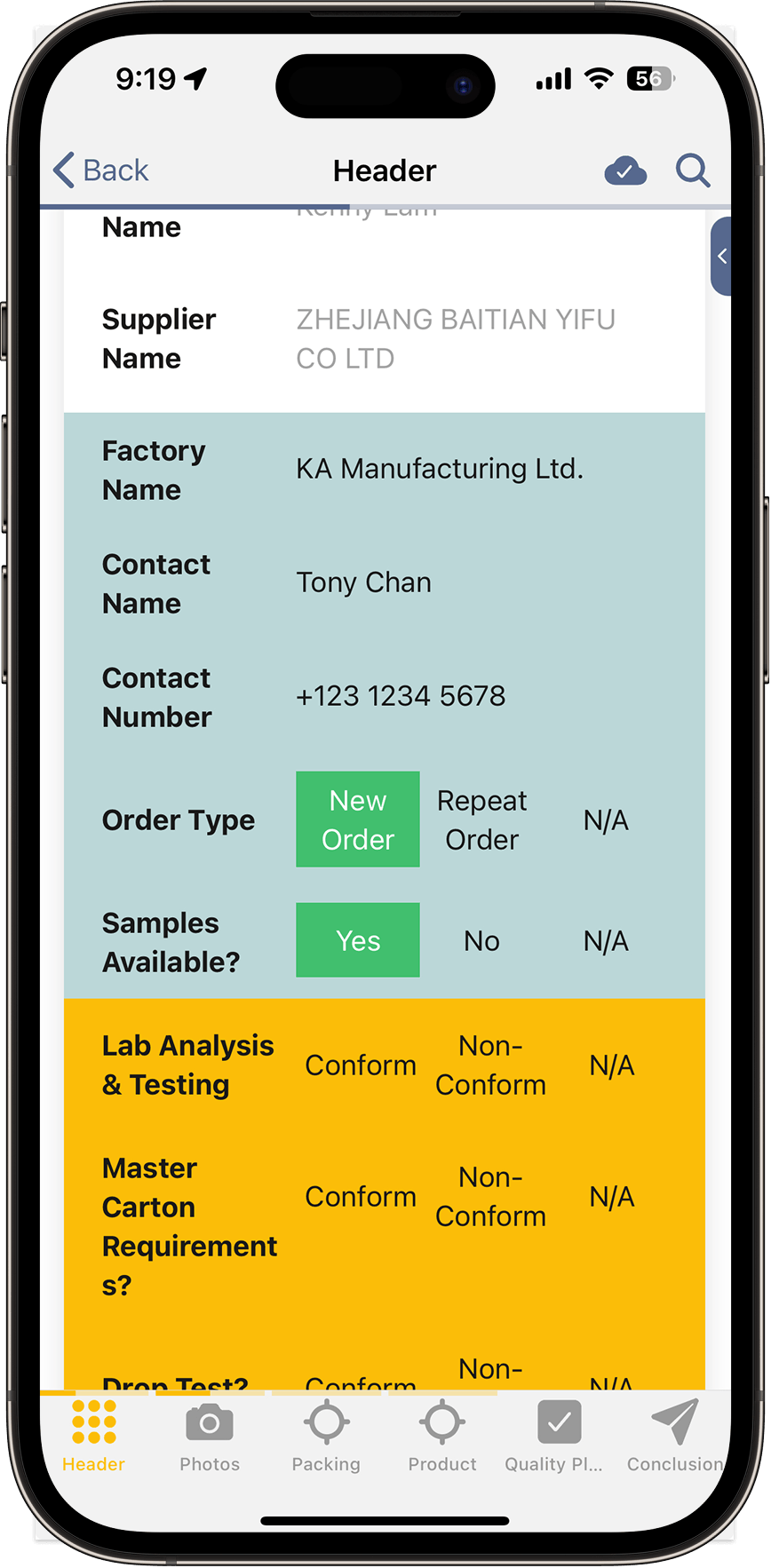 Pivot88 Inspection App
